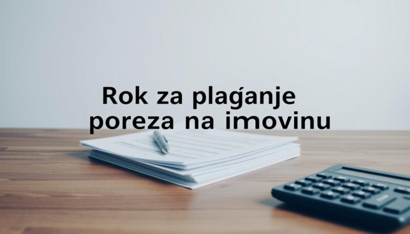 rokovi za plaćanje poreza